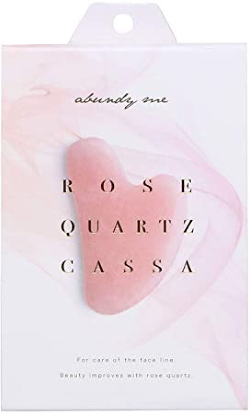 abundy me ローズクォーツカッサ/コジット/かっさプレートを使ったクチコミ（1枚目）