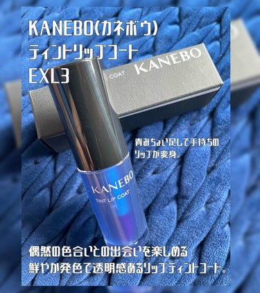 ティントリップコート EXL3 Be the Change（限定）/KANEBO/リップグロスを使ったクチコミ（1枚目）