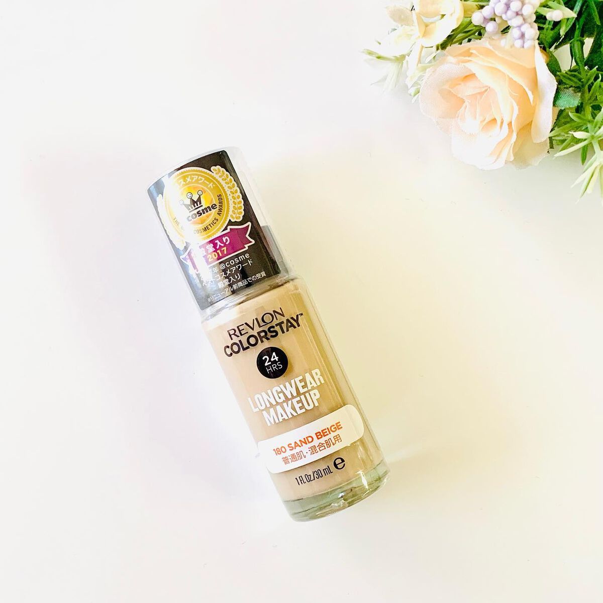 カラーステイ ロングウェア メイクアップ/REVLON/リキッドファンデーションを使ったクチコミ(1枚目)