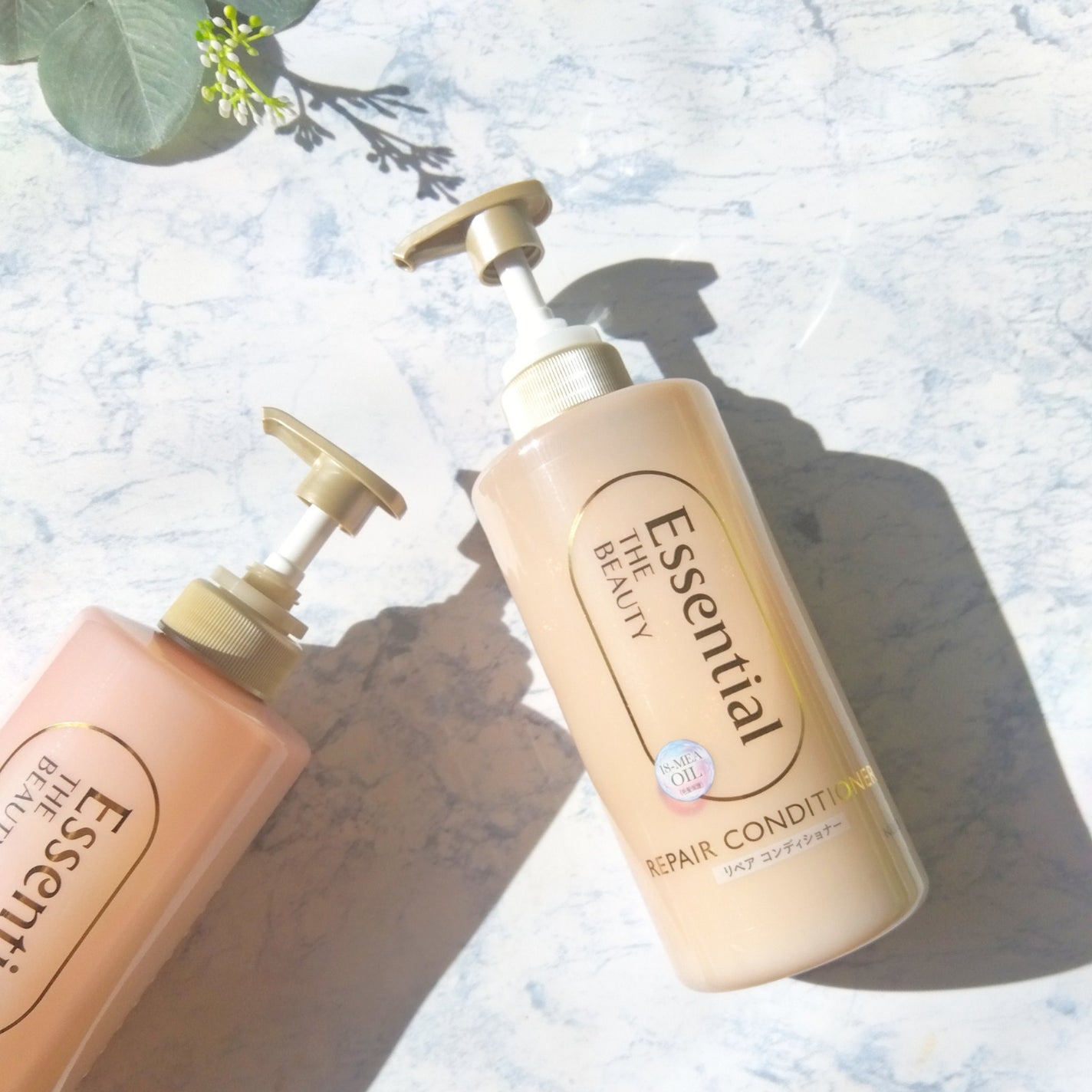 ザビューティ リペアシャンプー・コンディショナー/エッセンシャル/市販シャンプーを使ったクチコミ(4枚目)