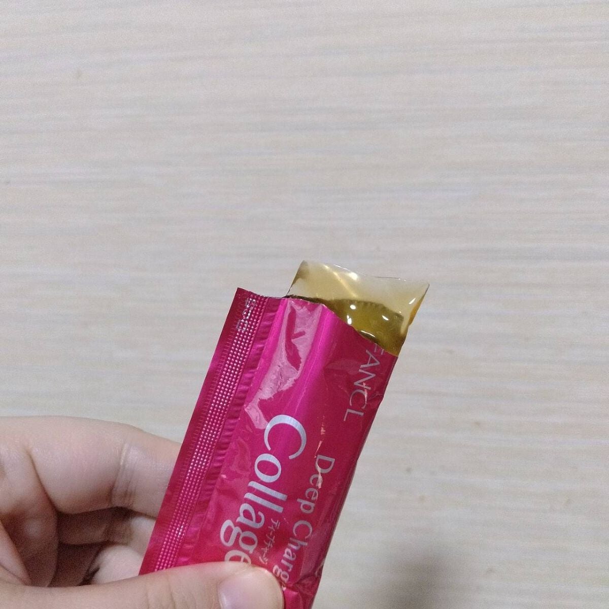 ディープチャージ コラーゲン スティックゼリー/ファンケル/美容サプリメントを使ったクチコミ(3枚目)