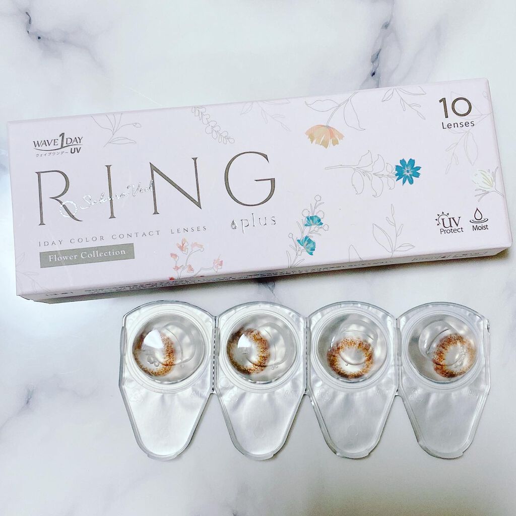 WAVEワンデー UV RING plus/WAVE/ワンデー(1DAY)カラコンを使ったクチコミ(4枚目)