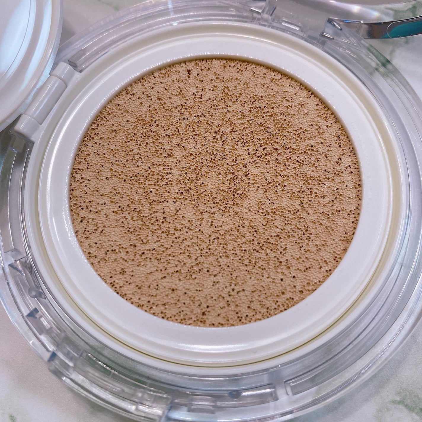 パステルクッションブラッシャー/THE FACE SHOP/パウダーチークを使ったクチコミ(3枚目)