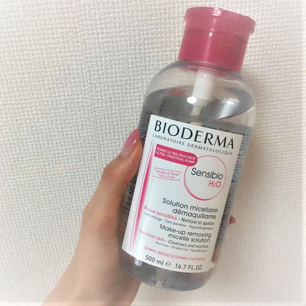 サンシビオ エイチツーオー D/ビオデルマ/クレンジングウォーターを使ったクチコミ(1枚目)