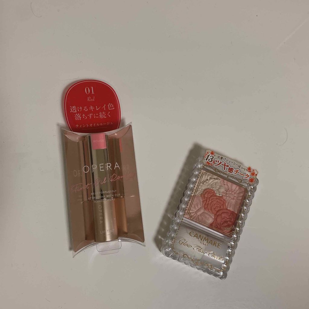 マットフルールチークス/キャンメイク/パウダーチークを使ったクチコミ（1枚目）