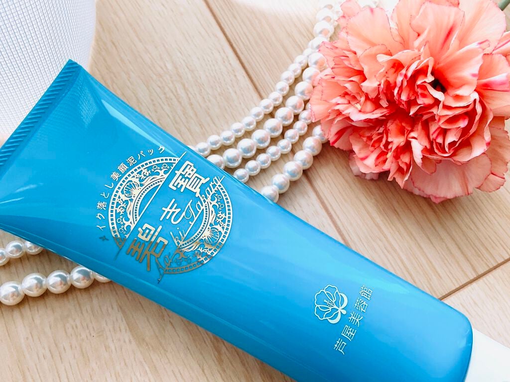 碧き寶(あおきたから)泥パックメイク落とし/芦屋美蓉館/その他洗顔料を使ったクチコミ(3枚目)