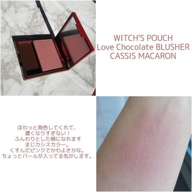 Love Chocolate リキッドリップスティック/Witch's Pouch/口紅を使ったクチコミ（3枚目）