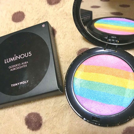 ルミナスマーブルハイライター/TONYMOLY/パウダーハイライトを使ったクチコミ(1枚目)