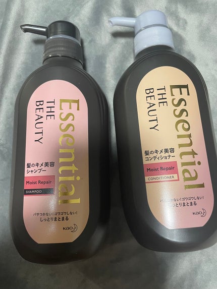 THE BEAUTY 髪のキメ美容シャンプー/コンディショナー<モイストリペア>	/エッセンシャル/市販シャンプーを使ったクチコミ(1枚目)