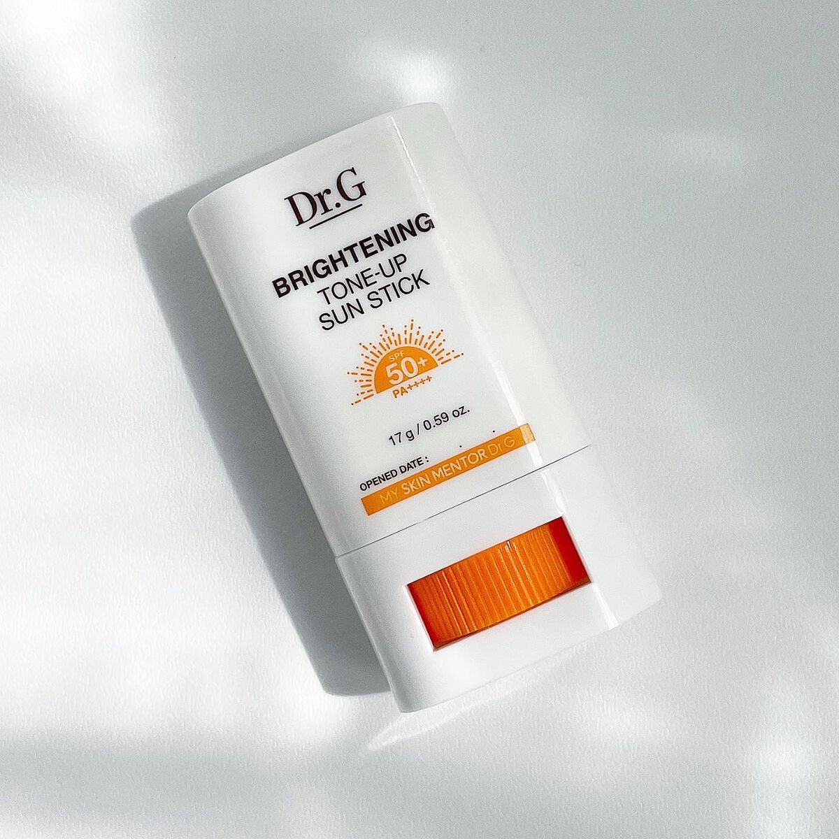 ブライトニングアップサンスティック SPF50+ PA++++/Dr.G/日焼け止めスティックを使ったクチコミ(1枚目)