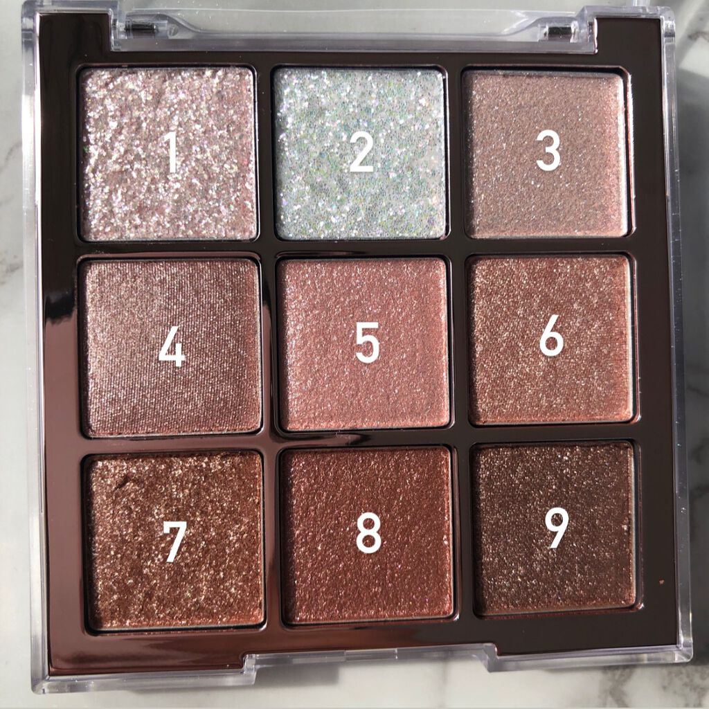 シャドウパレット/dasique/アイシャドウパレットを使ったクチコミ(3枚目)