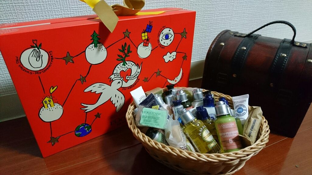 【試してみた】ロクシタン アドベントカレンダー2018 / L