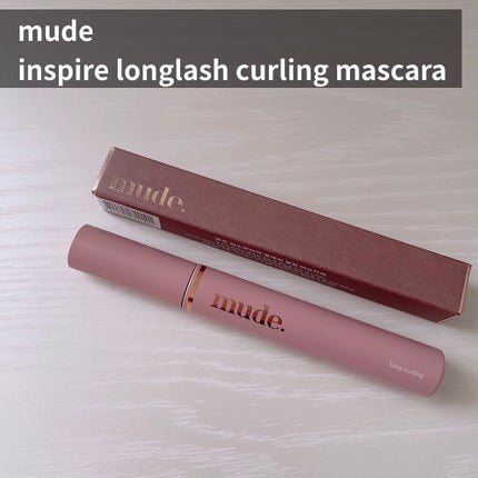 MD インスパイアロングラッシュ カーリングマスカラ/mude/マスカラを使ったクチコミ(1枚目)