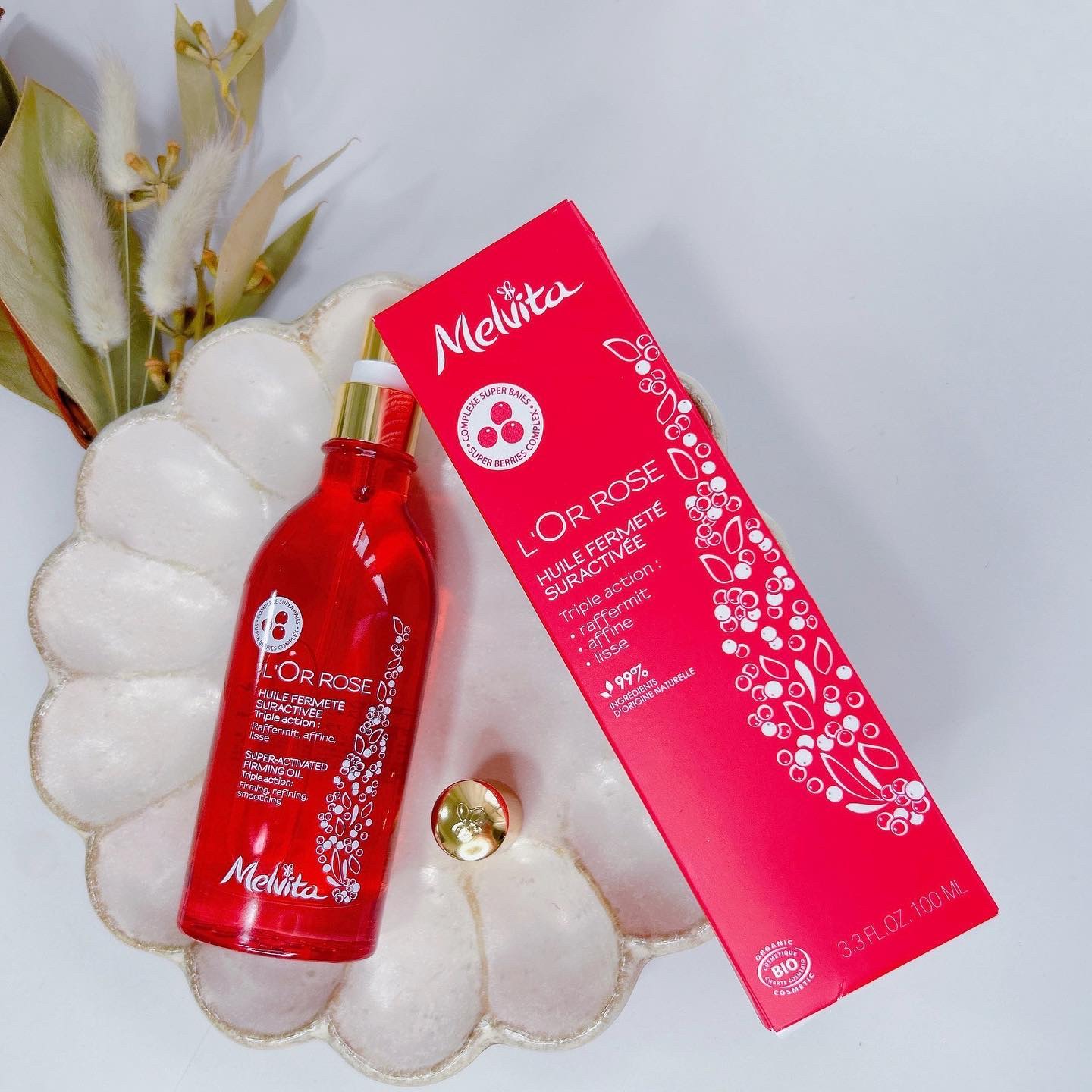 ロルロゼ ピンクフィット ボディオイル/Melvita/ボディオイルを使ったクチコミ（3枚目）