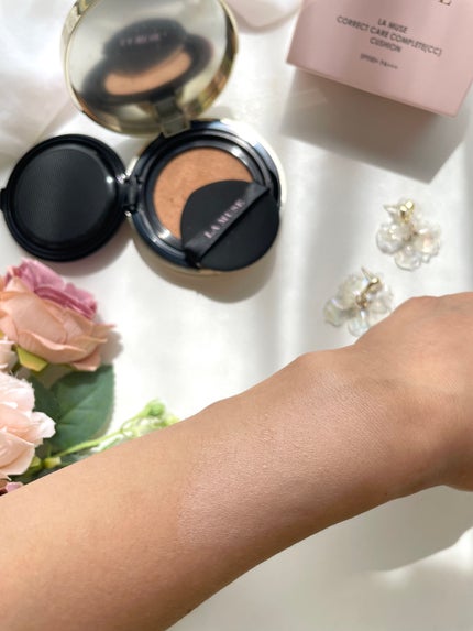 CORRECT CARE COMPLETE CC CUSHION/ラミューズ/クッションファンデーションを使ったクチコミ(3枚目)