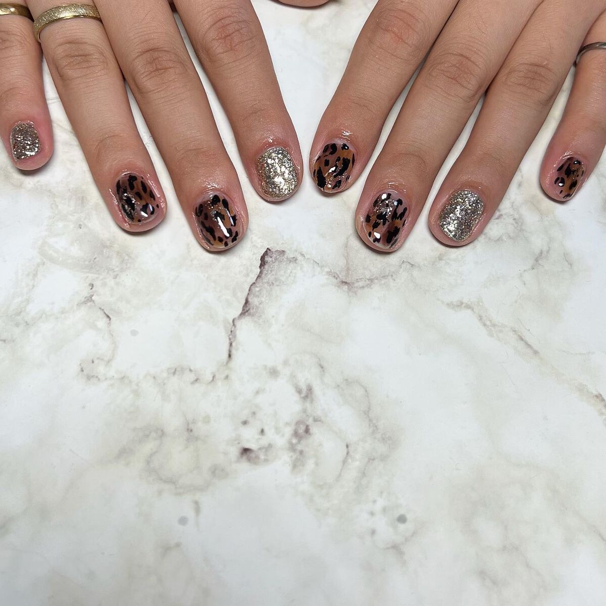 cst on LIPS 「☑︎デザイン自由コース6.000円#leopardnails#..」(3枚目)