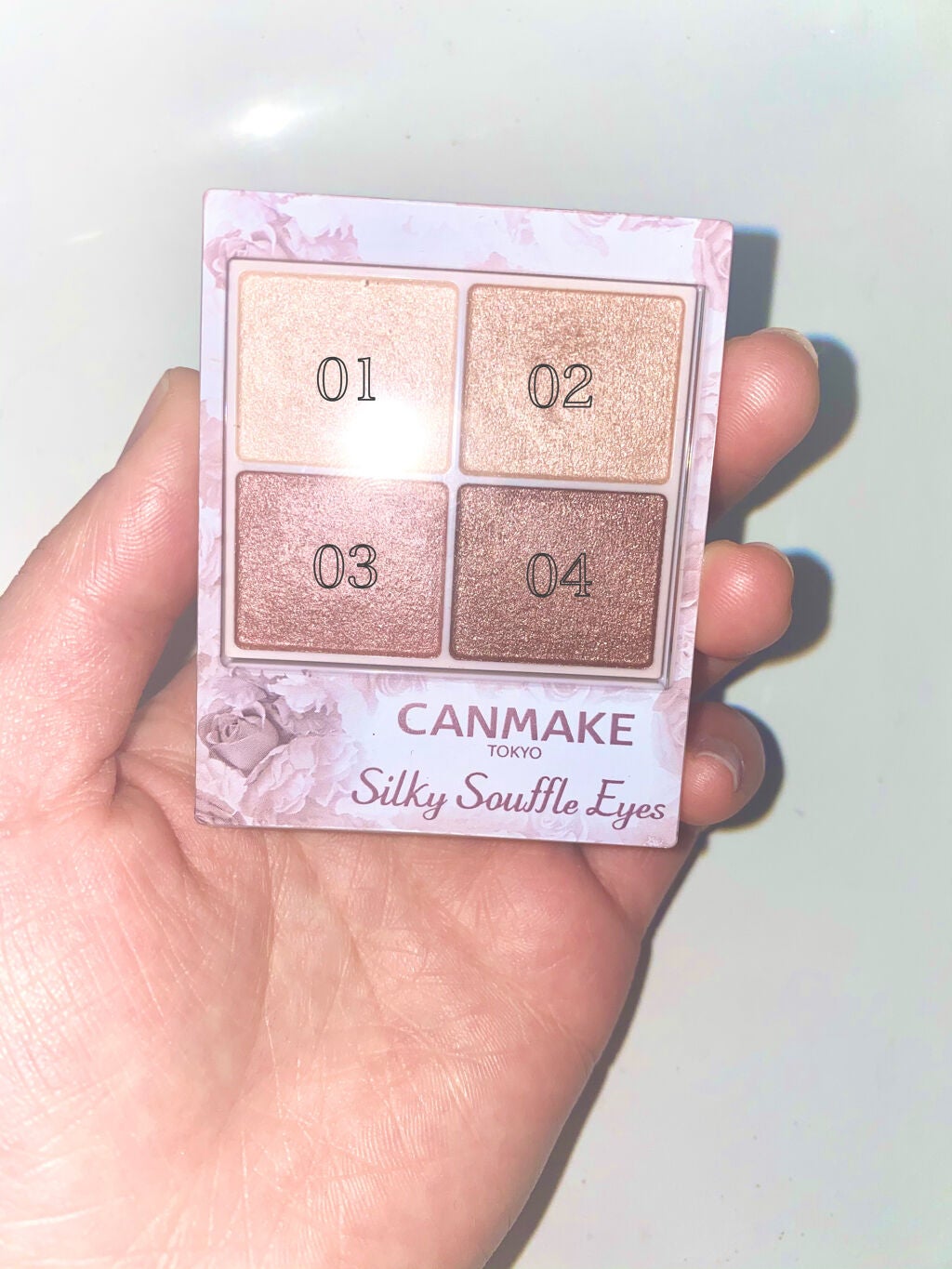 シルキースフレアイズ/キャンメイク/アイシャドウパレットを使ったクチコミ(2枚目)