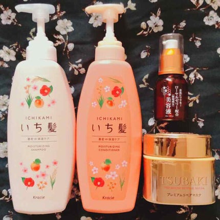 濃密W保湿ケア シャンプー/コンディショナー/いち髪/シャンプー・コンディショナーを使ったクチコミ(1枚目)