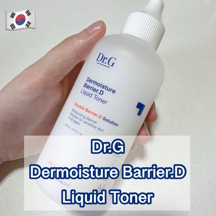 ザモイスチャーバリアDリキッドトナー/Dr.G/化粧水を使ったクチコミ(1枚目)