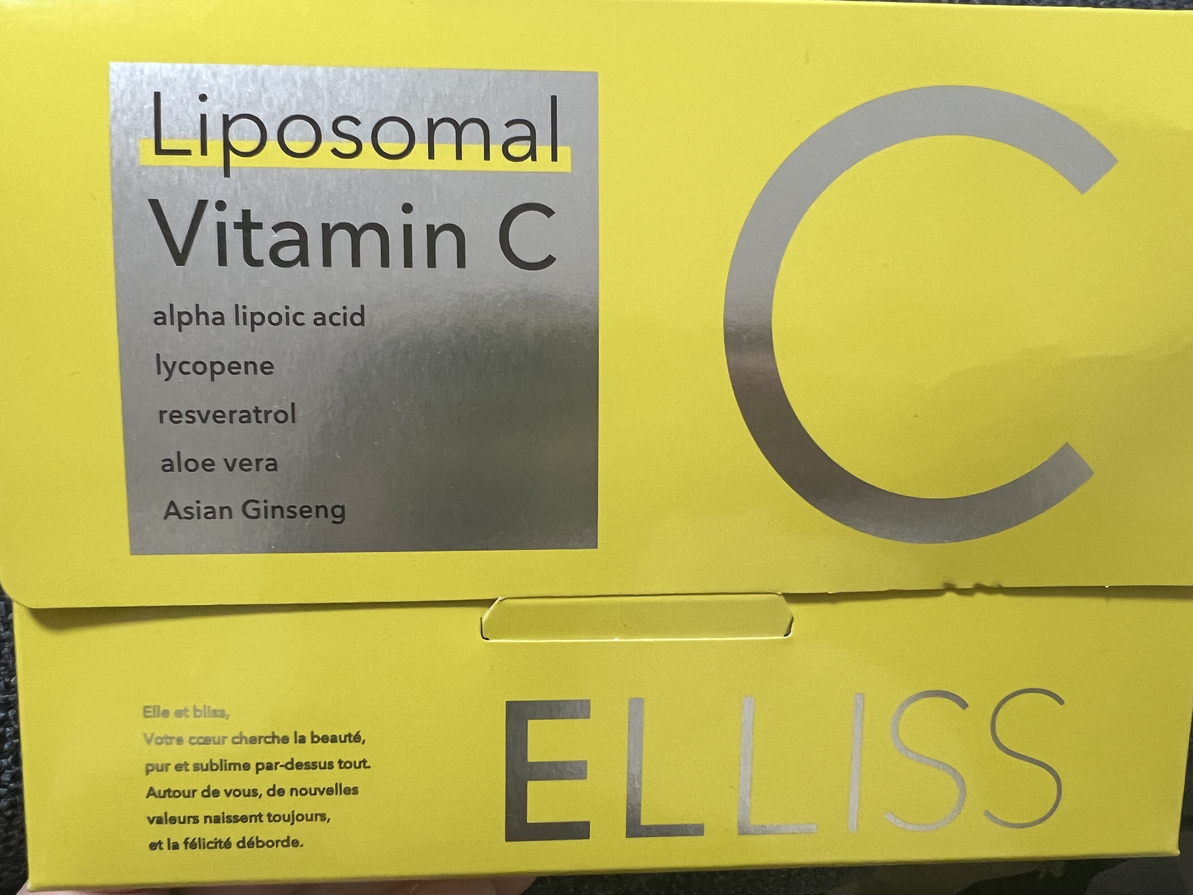 エルリス リポソーマルビタミンC/エルリス/美容サプリメントを使ったクチコミ（1枚目）