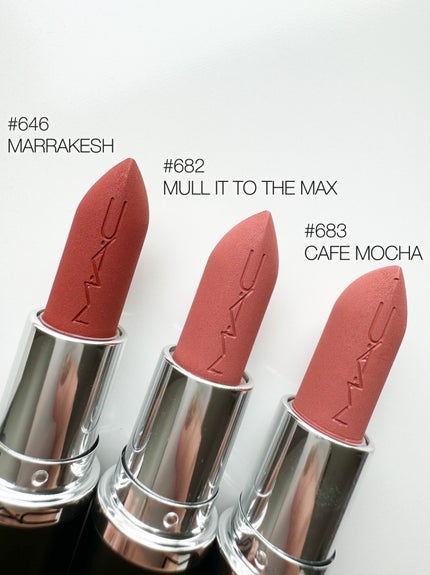 マキシマル シルキー マット リップスティック/M・A・C/口紅を使ったクチコミ(4枚目)