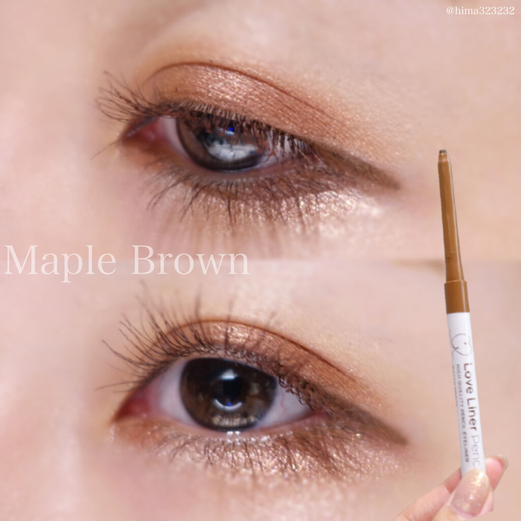 クリームフィットペンシル＜アイライナー＞/ラブ・ライナー/ペンシルアイライナーを使ったクチコミ（3枚目）