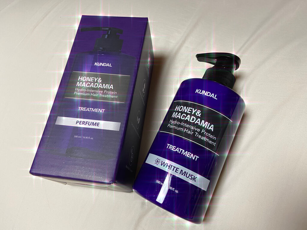 プロテイントリートメント 05.ホワイトムスク White Musk/KUNDAL/コンディショナー単品を使ったクチコミ（2枚目）