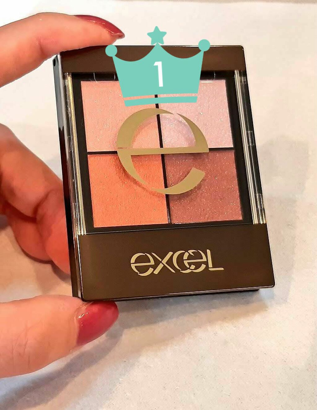 リアルクローズシャドウ/excel/アイシャドウパレットを使ったクチコミ(1枚目)