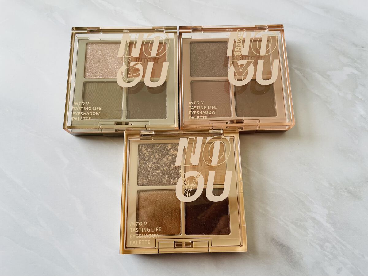 テイスティングライフアイシャドウパレット PB01/INTO U/アイシャドウパレットを使ったクチコミ（1枚目）