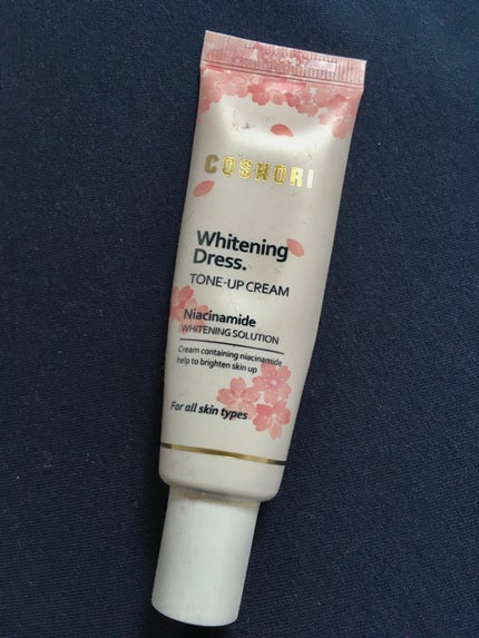 ホワイトニングドレストーンアップクリーム/COSNORI/化粧下地を使ったクチコミ(1枚目)
