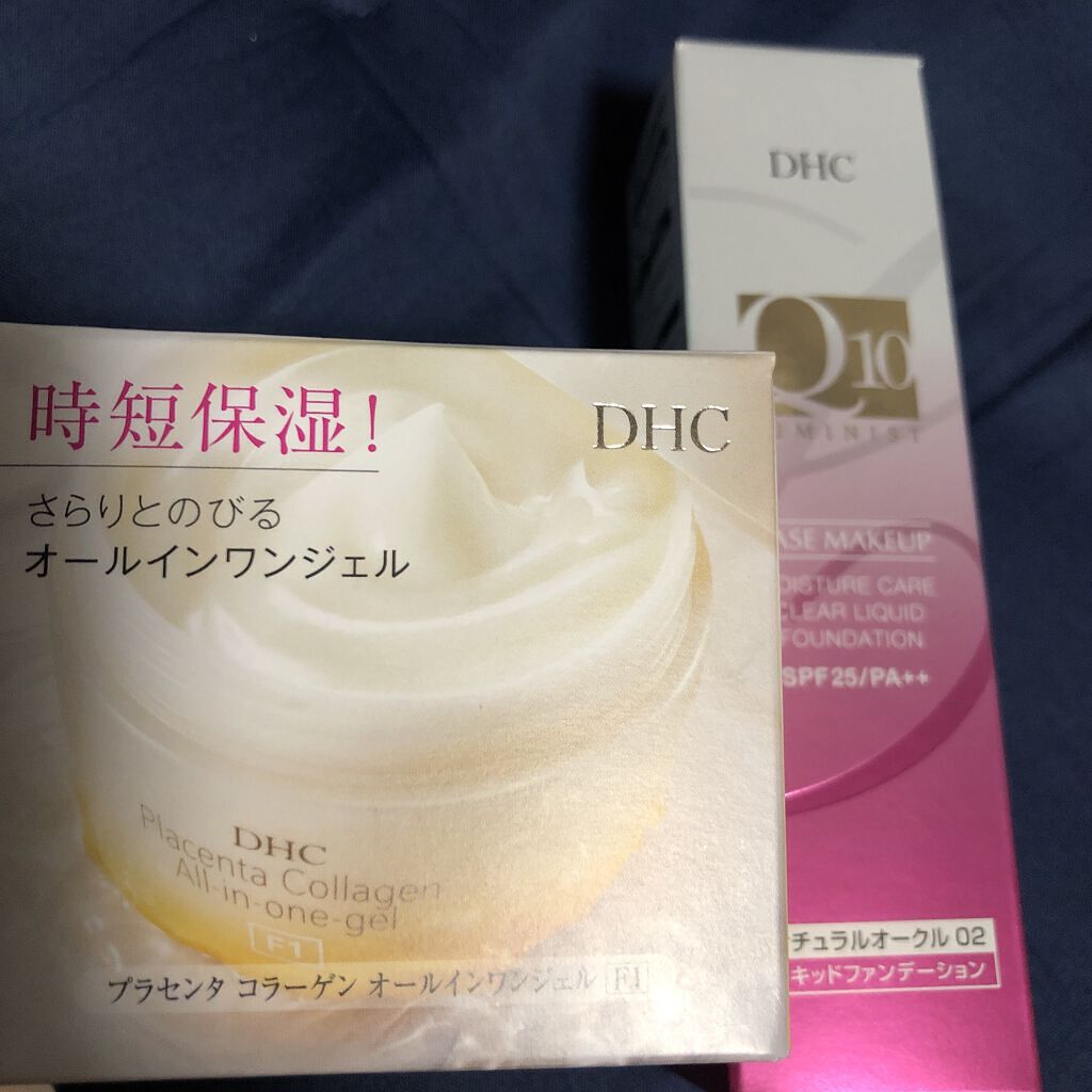 プラセンタ コラーゲン オールインワンジェル [F1]/DHC/オールインワン化粧品を使ったクチコミ（1枚目）