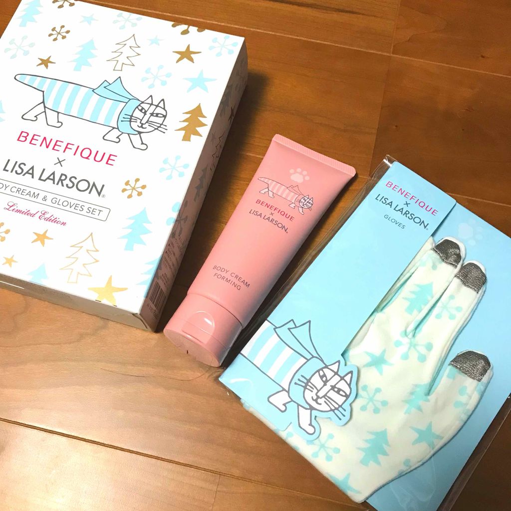 ボディークリーム＆グローブセット/BENEFIQUE/ボディクリームを使ったクチコミ（1枚目）