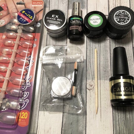 ノンワイプクリア キャンジェル(トップコート)/プリジェル/ジェルネイルを使ったクチコミ(4枚目)