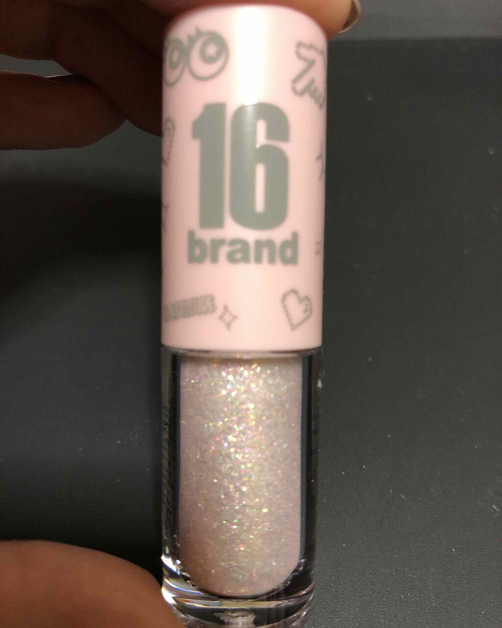 CANDYROCK SUGARPARTY/16BRAND/リキッドアイシャドウを使ったクチコミ（1枚目）