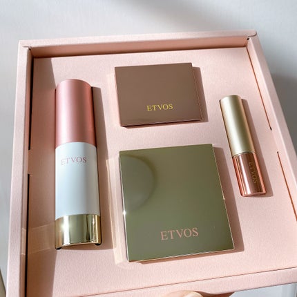 ホリデーコフレ2023〈ジョイピンク〉/エトヴォス/メイクアップキットを使ったクチコミ(2枚目)