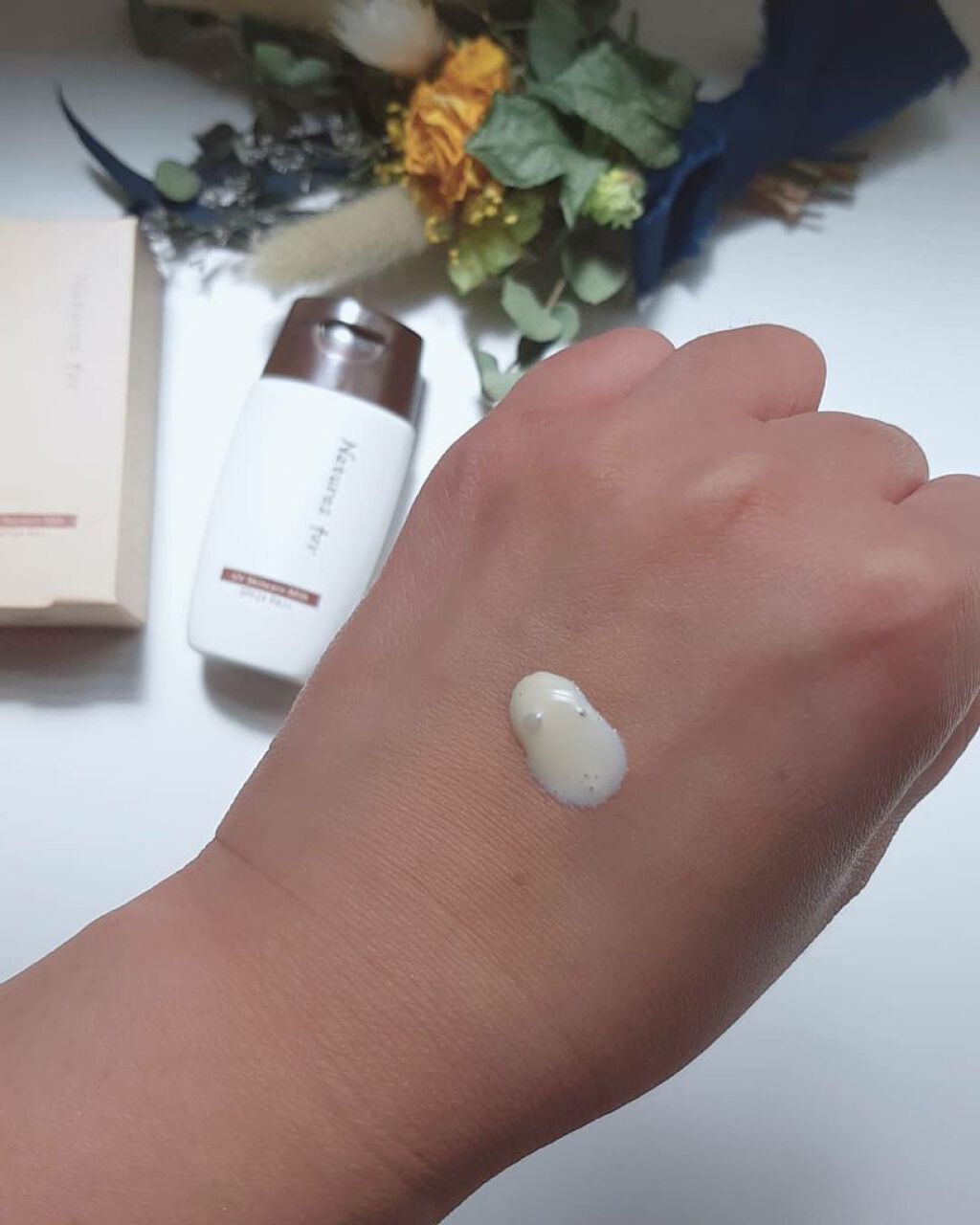 UVスキンケアミルク/Natures for/日焼け止め・UVケアを使ったクチコミ(3枚目)