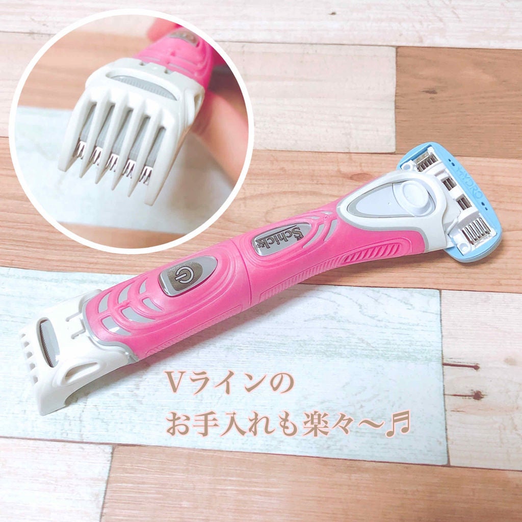 ハイドロシルク トリムスタイル ホルダー (刃付き)/ハイドロシルク/シェーバーを使ったクチコミ(2枚目)