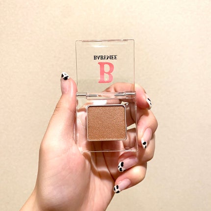 ニュアンスカラー シャドウ ボルドーブラウン/BABYMEE/単色アイシャドウを使ったクチコミ(2枚目)