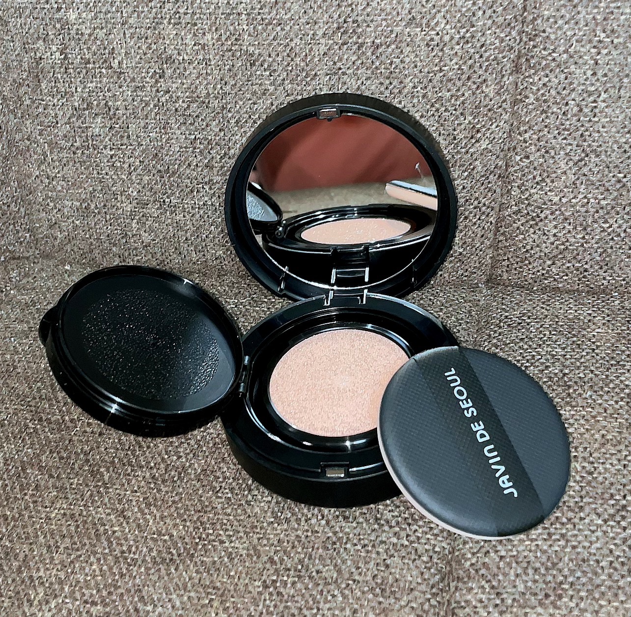 ジャビンドゥソウル ウインクファンデーションパクト 20 COVER VANILLA(カバーバニラ)詰替用レフィル/Javin De Seoul/クッションファンデーションを使ったクチコミ（3枚目）