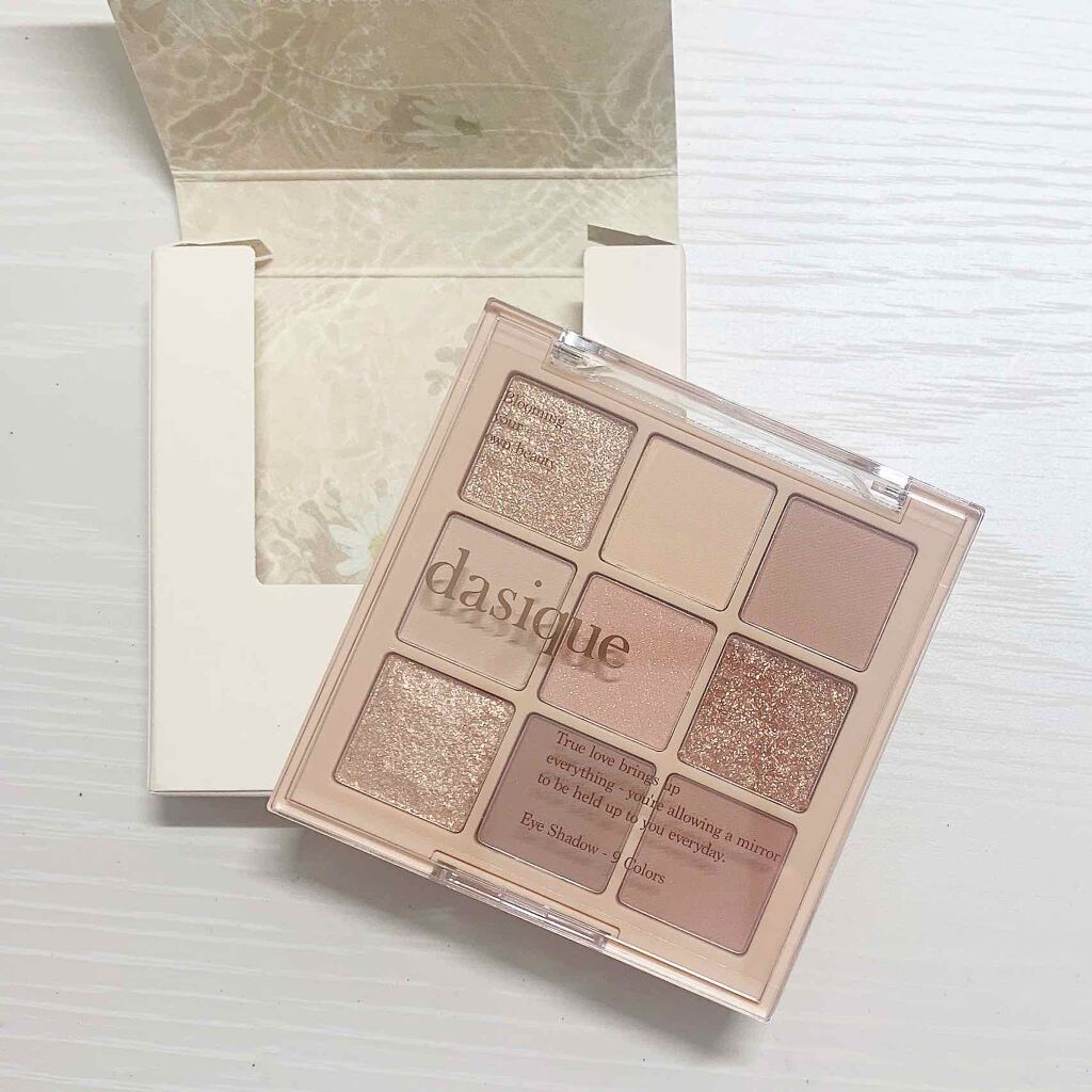 シャドウパレット/dasique/アイシャドウパレットを使ったクチコミ（1枚目）