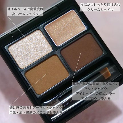 メイクパレット 01/BeMe/メイクアップキットを使ったクチコミ(4枚目)