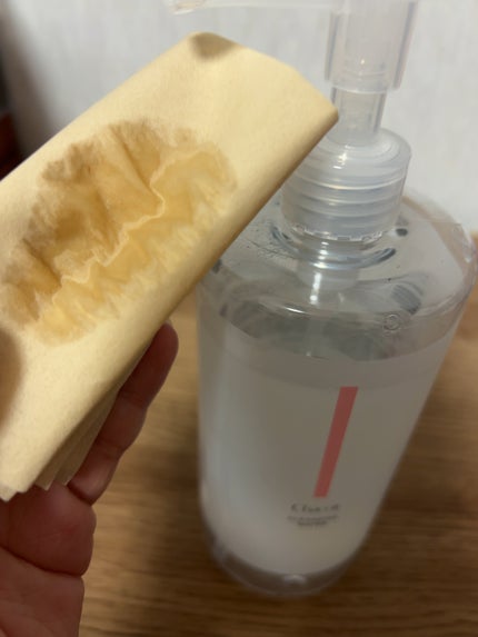 チャコット・コスメティクス クレンジングウォーターのクチコミ「投稿してる皆様、スウォッチご苦労様です。
あたしもアイシャドウ(最近写真使い回してるけど)や.....」(2枚目)