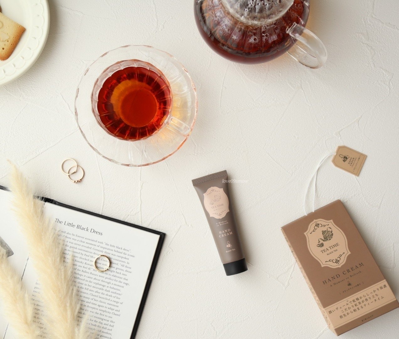 ティータイム ハンドクリーム ブラックティーの香り/BIBIDAY/ハンドクリームを使ったクチコミ（3枚目）