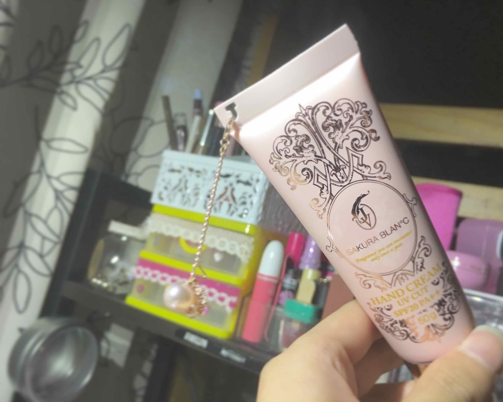 フレグランスUVカットハンドクリーム/SAKURA BLAN℃/ハンドクリームを使ったクチコミ（1枚目）