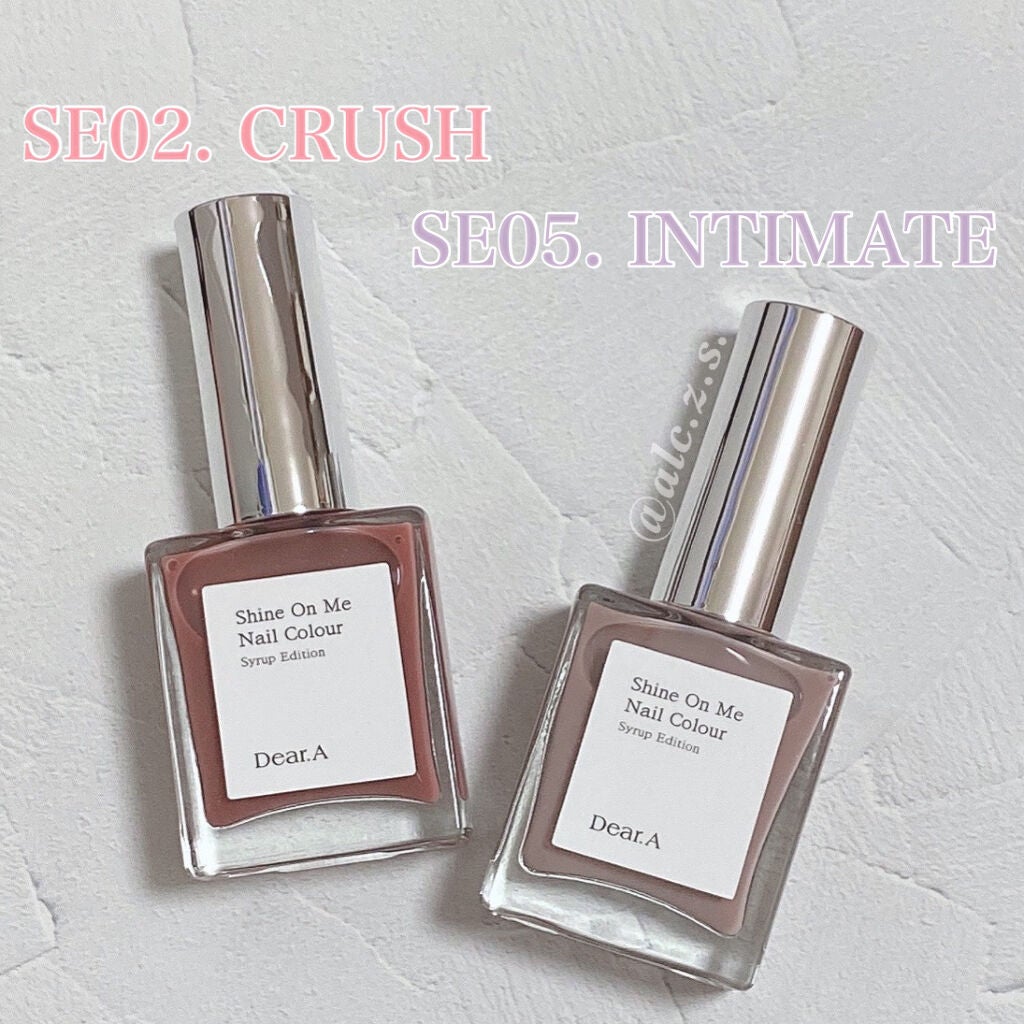 シャインオンミーネイルカラー/Dear.A/マニキュアを使ったクチコミ(4枚目)