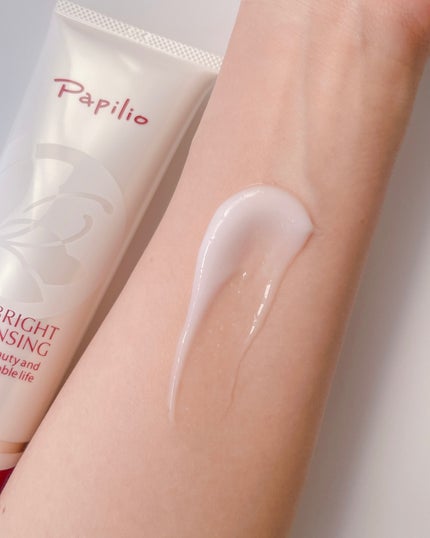 クリアブライトクレンジング/Papilio/ミルククレンジングを使ったクチコミ(4枚目)