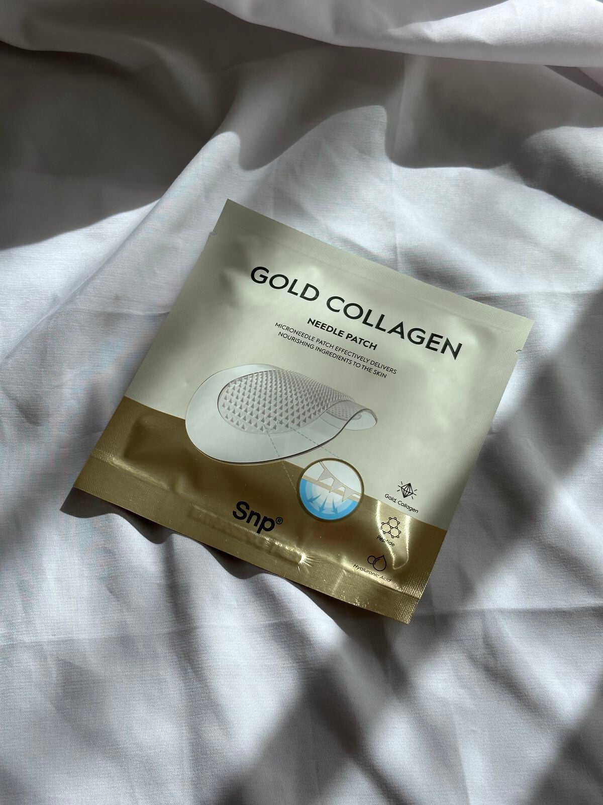 ゴールドコラーゲンニードルパッチ/SNP/アイケア・アイクリームを使ったクチコミ(4枚目)