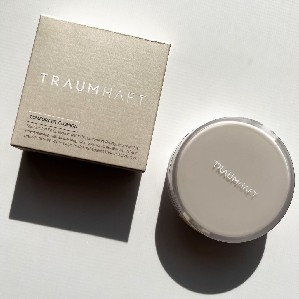 Comfort Fit Cushion /TRAUMHAFT/クッションファンデーションを使ったクチコミ（1枚目）