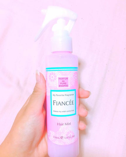 フレグランスヘアミスト ピュアシャンプーの香り/フィアンセ/ヘアミストを使ったクチコミ(2枚目)