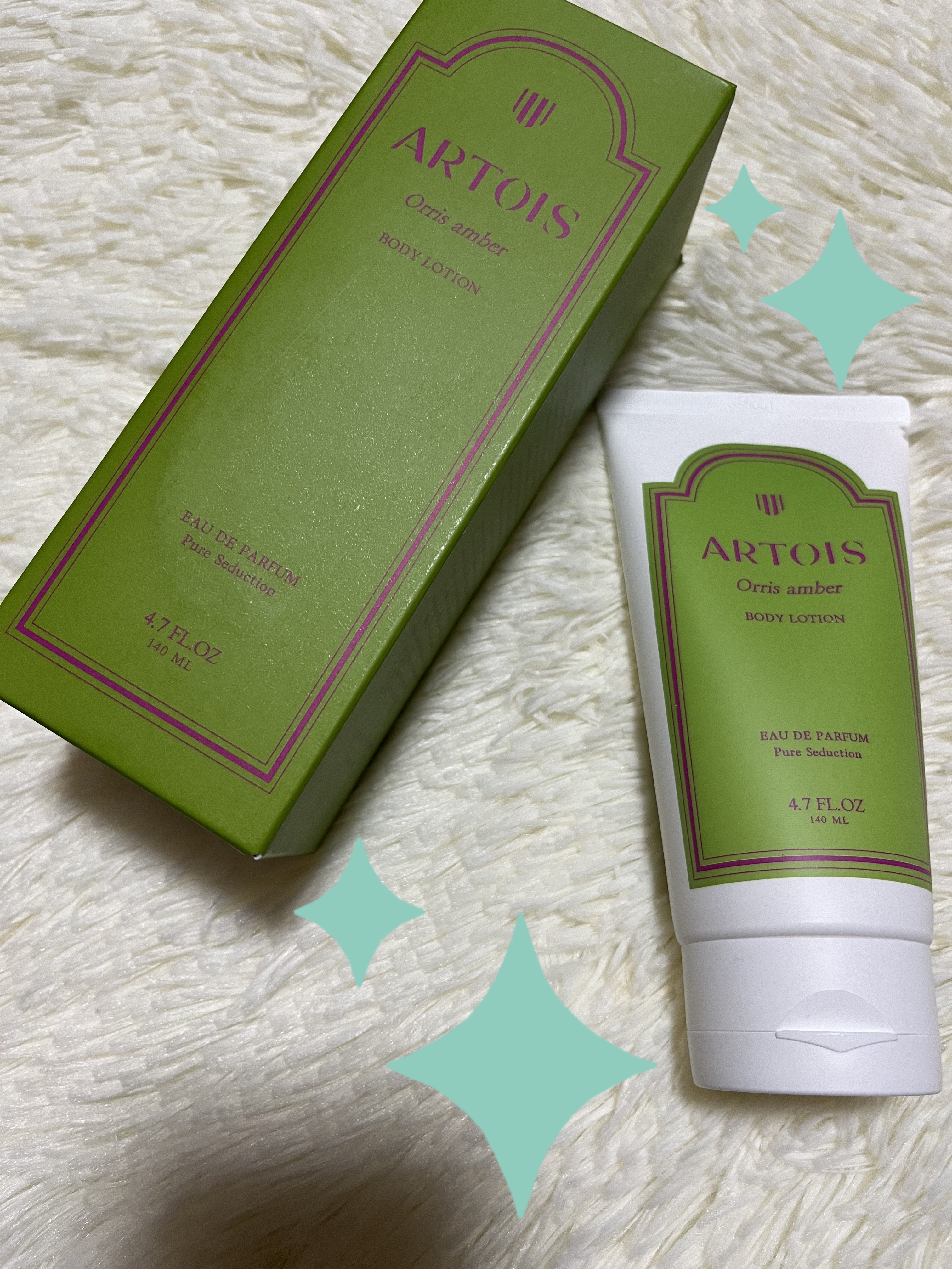 ボディクリーム Orris amber/ARTOIS/ボディクリームを使ったクチコミ（1枚目）